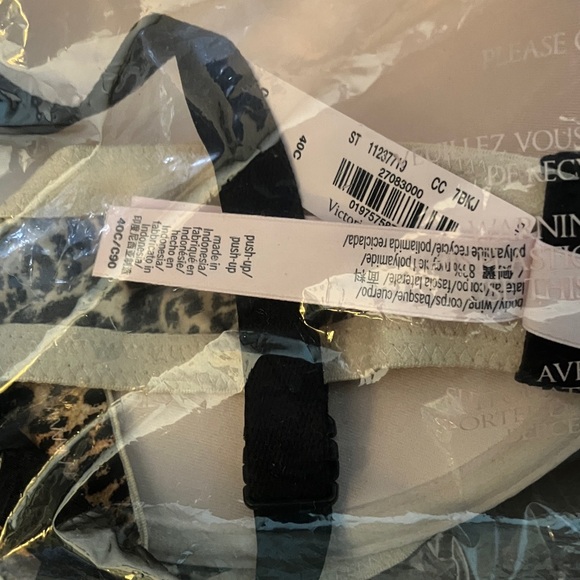 💋Victoria’s Secret push-up Sexy Tee bra sz 40C NWT - Picture 6 of 7